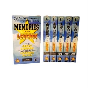 Memories of the Legends VHS Tapes Volume 1-6